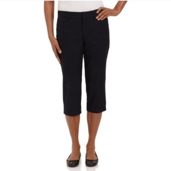 Dockers Navy Blue Ideal Fit Metro Capri Pants EUC